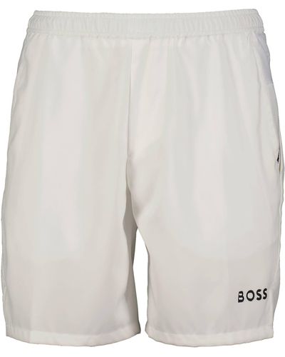 BOSS Tennisshort Shorts TIEBREAK Regular Fit (1-tlg) - Natur