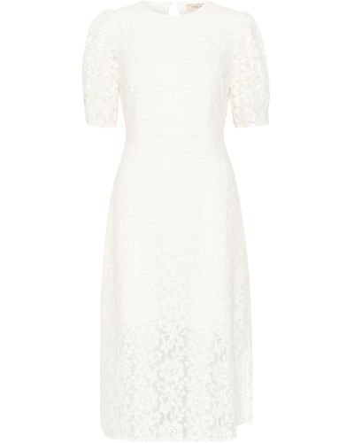 Cream Jerseykleid Kleid CREbana - Weiß