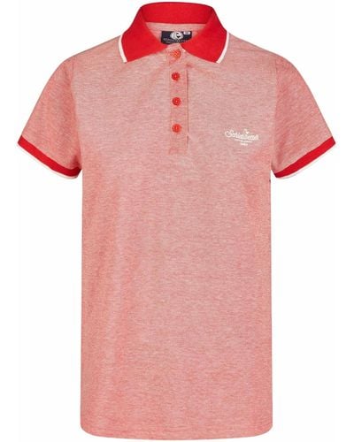 Schietwetter Poloshirt Piqué, atmungsaktiv - Pink