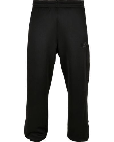 Southpole Stoffhose Tricot Pants with Tape (1-tlg) - Schwarz