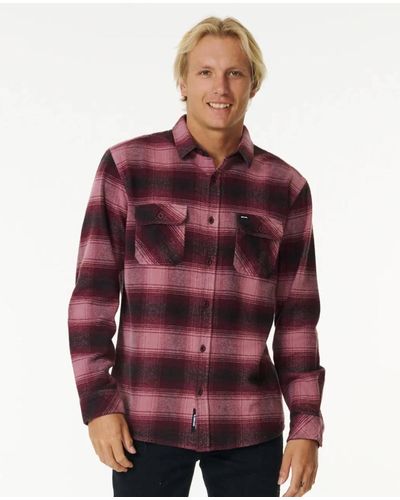 Rip Curl Count Flanellhemd - Rot