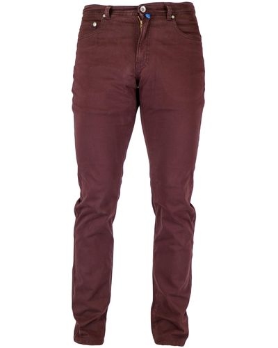 Pierre Cardin 5-Pocket-Jeans FUTUREFLEX LYON dark red 3451 2000.96 - Rot