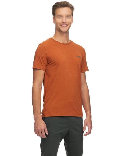 Ragwear - Basic kurzarm - T-Shirt NEDIE - Rot