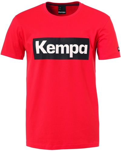 Kempa Kurzarmshirt PROMO T-SHIRT royal/weiss - Rot