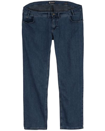 Adamo Bequeme XXL Jeans untersetzte Größe dark navy Colorado - Blau