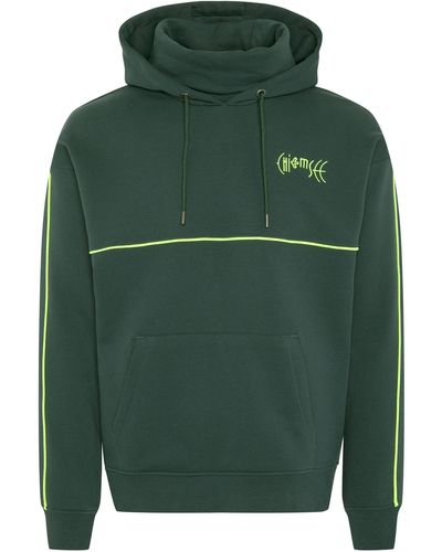 Chiemsee Kapuzensweatshirt Hoodie mit Kragen und Kapuze 1 - Grün