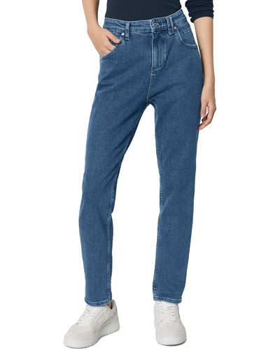 Marc O' Polo Boyfriend-Jeans aus Organic Cotton-Stretch - Blau