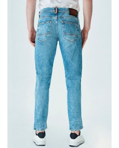 LTB Tapered-fit-Jeans SERVANDO X D - Blau