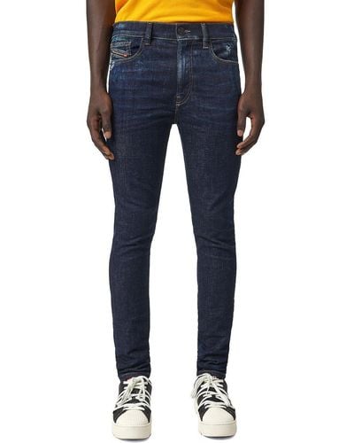 DIESEL Skinny-fit-Jeans High Waist Super Stretch Hose - Blau