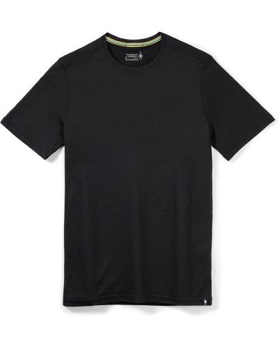 Smartwool T-Shirt M Short Sleeve Tee Slim Fit - Schwarz