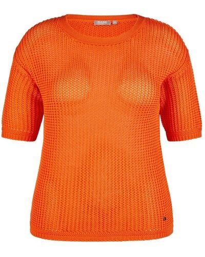 Rabe Sweatshirt Pullover - Orange