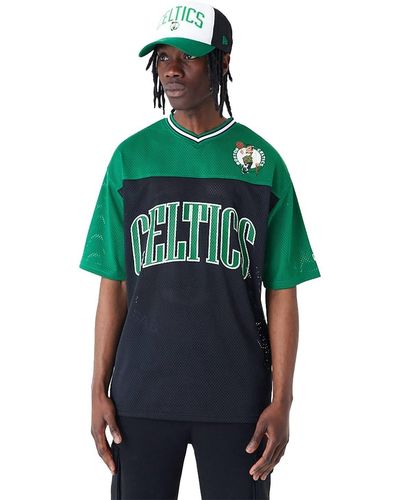 KTZ T- Shirt Boston Celtics, G L - Grün