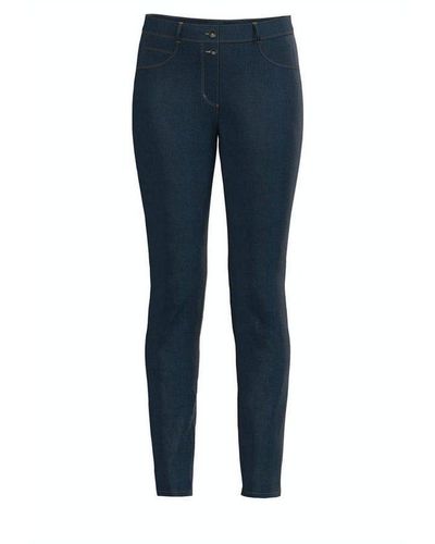 Bianca 5-Pocket-Jeans blau (1-tlg)