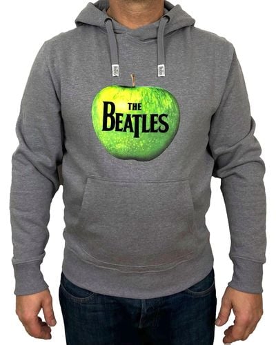 The Beatles The Kapuzensweatshirt Beatles, Hoodie, "Apple",Grau, (ü, 1-tlg., Stück) mit Frontprint