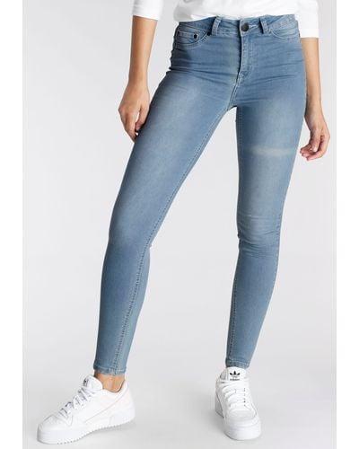 Arizona Skinny-fit-Jeans Ultra Stretch High Waist - Blau