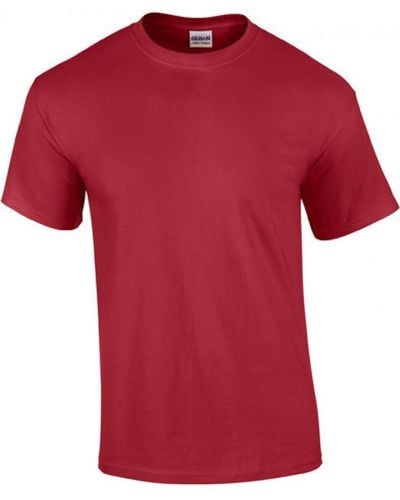 Gildan Rundhalsshirt Ultra CottonTM T-Shirt - Rot