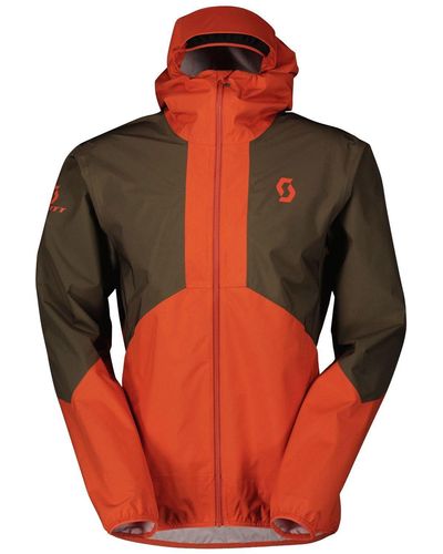 Scott Outdoorjacke Explorair Light Dryo 2,5L Jacke sehr leicht - Orange