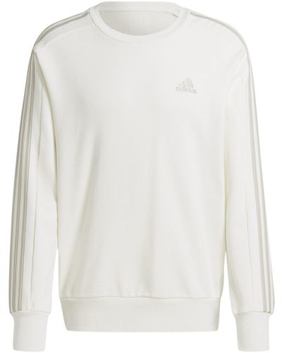 adidas Sweatshirt M 3S FT SWT OWHITE - Weiß