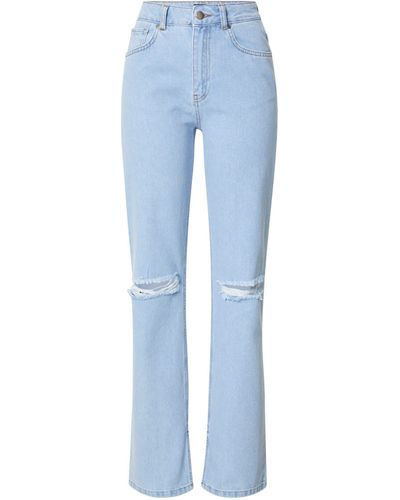 MissPap Bootcut-Jeans (1-tlg) Plain/ohne Details - Blau