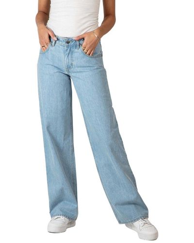 Reell Relax-fit-Jeans WOMEN HOLLY Blue - Blau