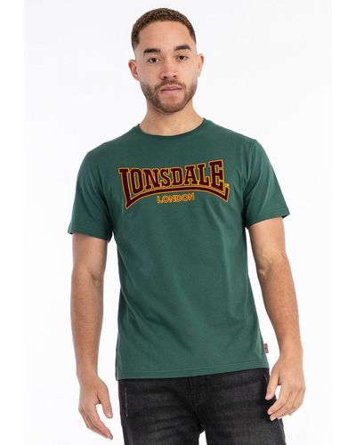 Lonsdale London T-Shirt CLASSIC - Grün