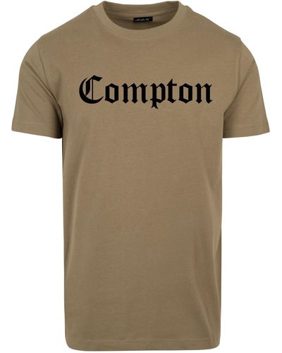 Mister Tee T-Shirt Compton Tee (1-tlg) - Grün