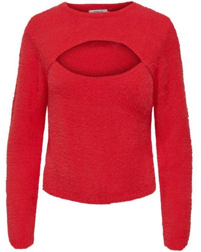 ONLY Sweatshirt - Rot