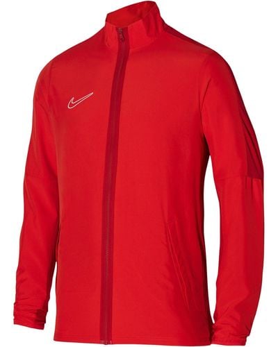 Nike Sweatjacke Academy 23 Woven Trainingsjacke - Rot