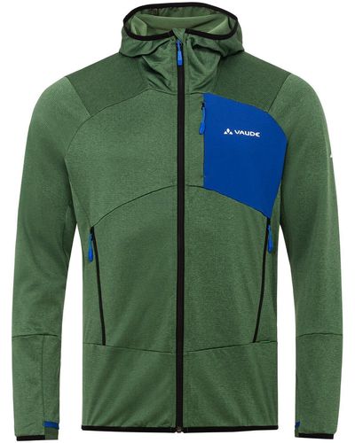 Vaude Outdoorjacke Men's Monviso Fleece Jacket II (1-St) Klimaneutral kompensiert - Grün