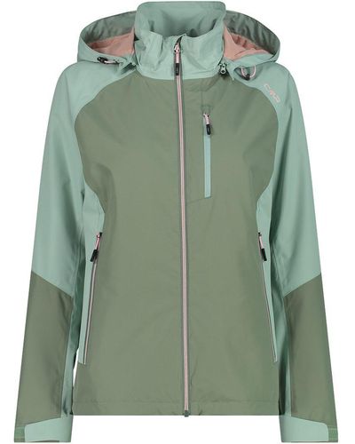 CMP Trekkingjacke Woman Jacket zip Hood salvia - Grün