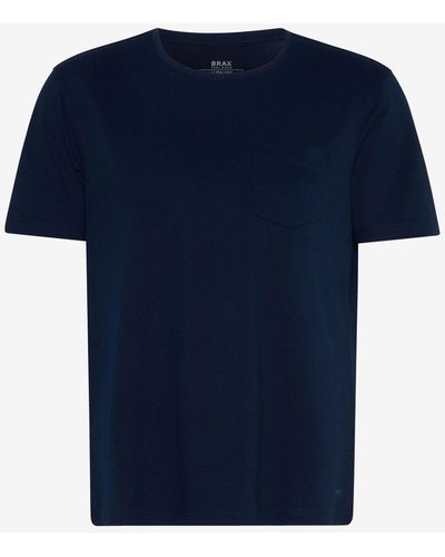 Brax T-Shirt STYLE.TODD - Blau