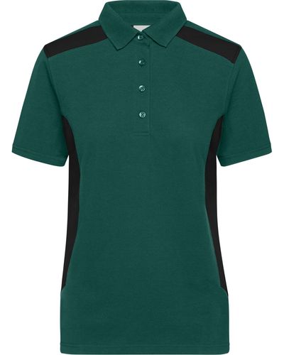 James & Nicholson Poloshirt Workwear Polo - Grün