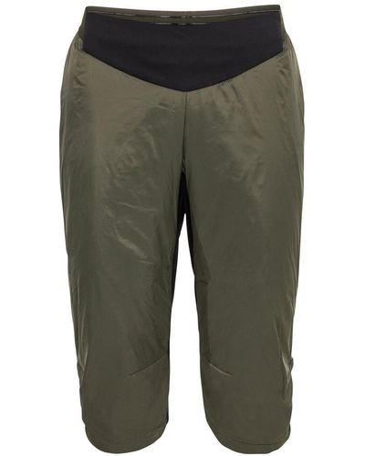 Vaude Funktionshose Men's Kuro Insulation Shorts (1-tlg) Green Shape - Grün