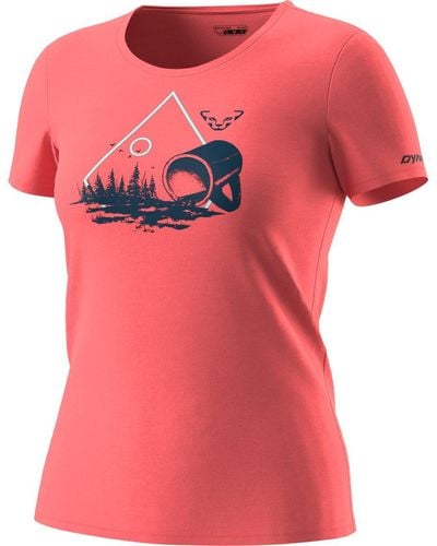 Dynafit Artist Series Co T-Shirt - Pink
