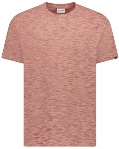 No Excess T-Shirt Crewneck Multi Coloured Mel - Pink