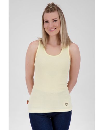 Alife & Kickin LisaAK Top T-Shirt - Gelb