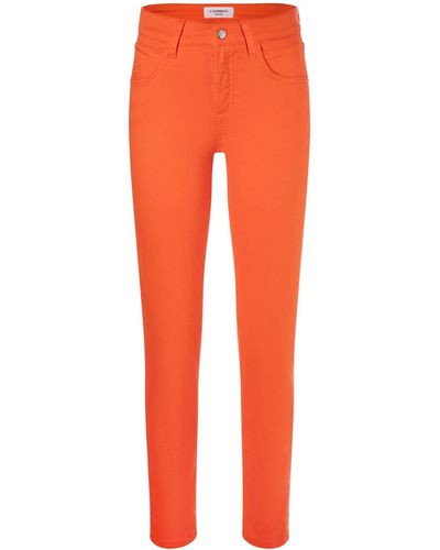 Cambio Jeans PINA Slim Fit verkürzt - Orange