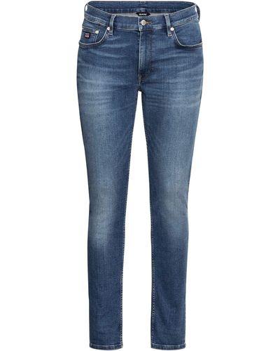 GANT 5-Pocket- Jeans Maxen Retro Shield - Blau