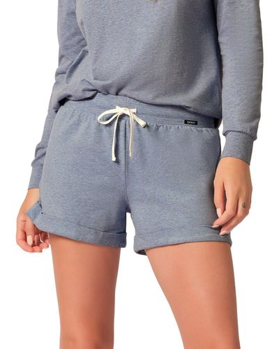 SKINY Homewearpants Shorts Night In Mix & Match (Stück, 1-tlg) - Blau