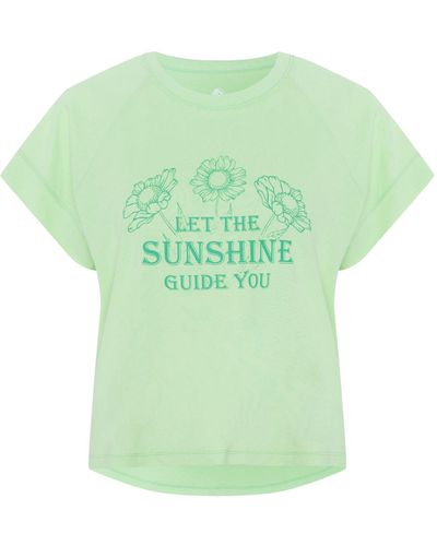 OKLAHOMA PREMIUM DENIM Shirt mit Blumen-Print - Grün