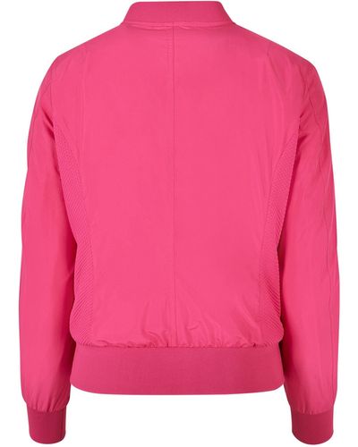 Urban Classics Outdoorjacke Ladies Light Bomber Jacket (1-St) - Pink