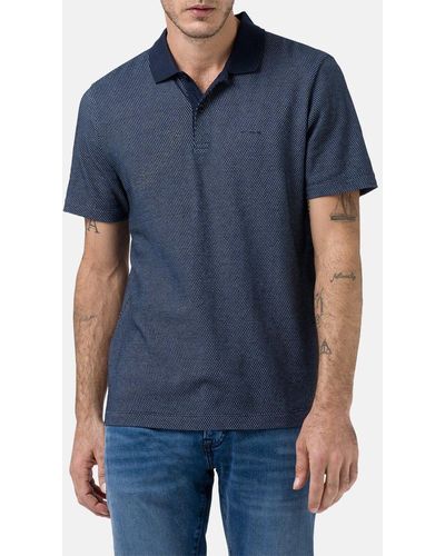 Pierre Cardin T-Shirt Poloshirt KN - Blau