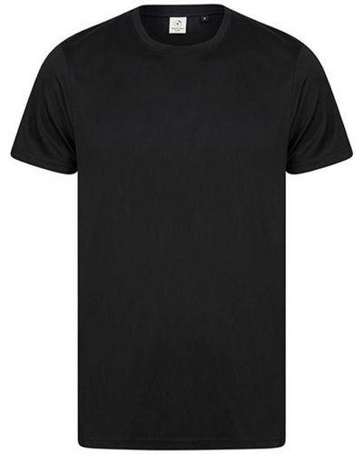 Tombo Rundhalsshirt Recycled Performance T-Shirt - Schwarz