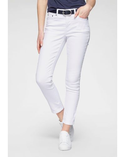 Arizona 7/8-Jeans Shaping High Waist - Weiß