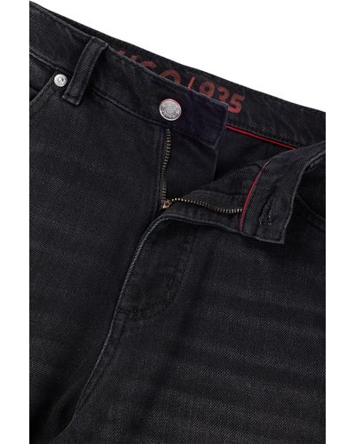 HUGO 5-Pocket-Jeans - Schwarz