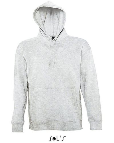 Sol's Kapuzenpullover Hooded-Sweater Slam / Kapuzenpulli - Weiß