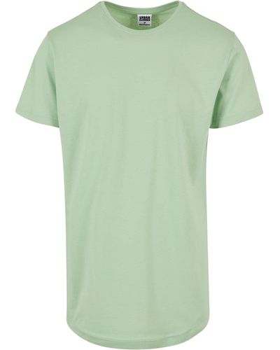 Urban Classics T-Shirt Shaped Long Tee - Grün