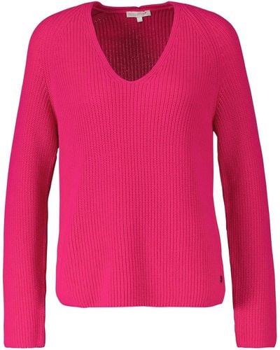 Better Rich Strickpullover V-Pullover Corry - Pink