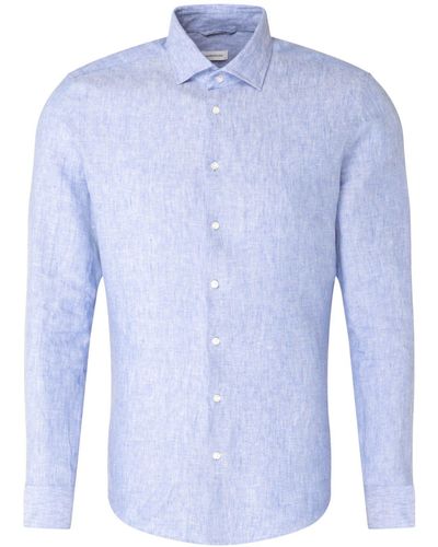 Seidensticker Langarmhemd NEW KENT - Blau