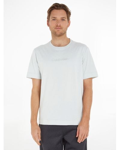 Calvin Klein Sport T-Shirt Shirts PW - Weiß